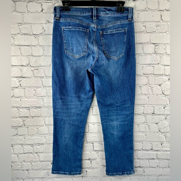 Pistola Mid Rise Medium Blue Cropped Jeans, Size 28 (6) - Picture 9 of 11